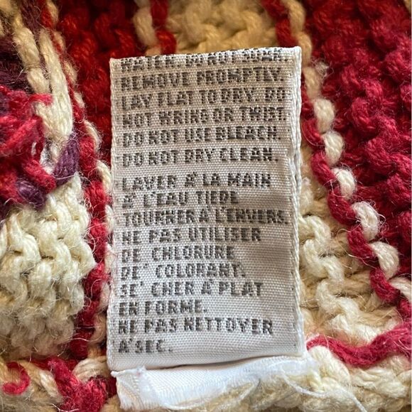 Marisa Christina Classics Vintage Hand Knit Short Sleeve Cardigan Sweater Size S - Picture 5 of 13